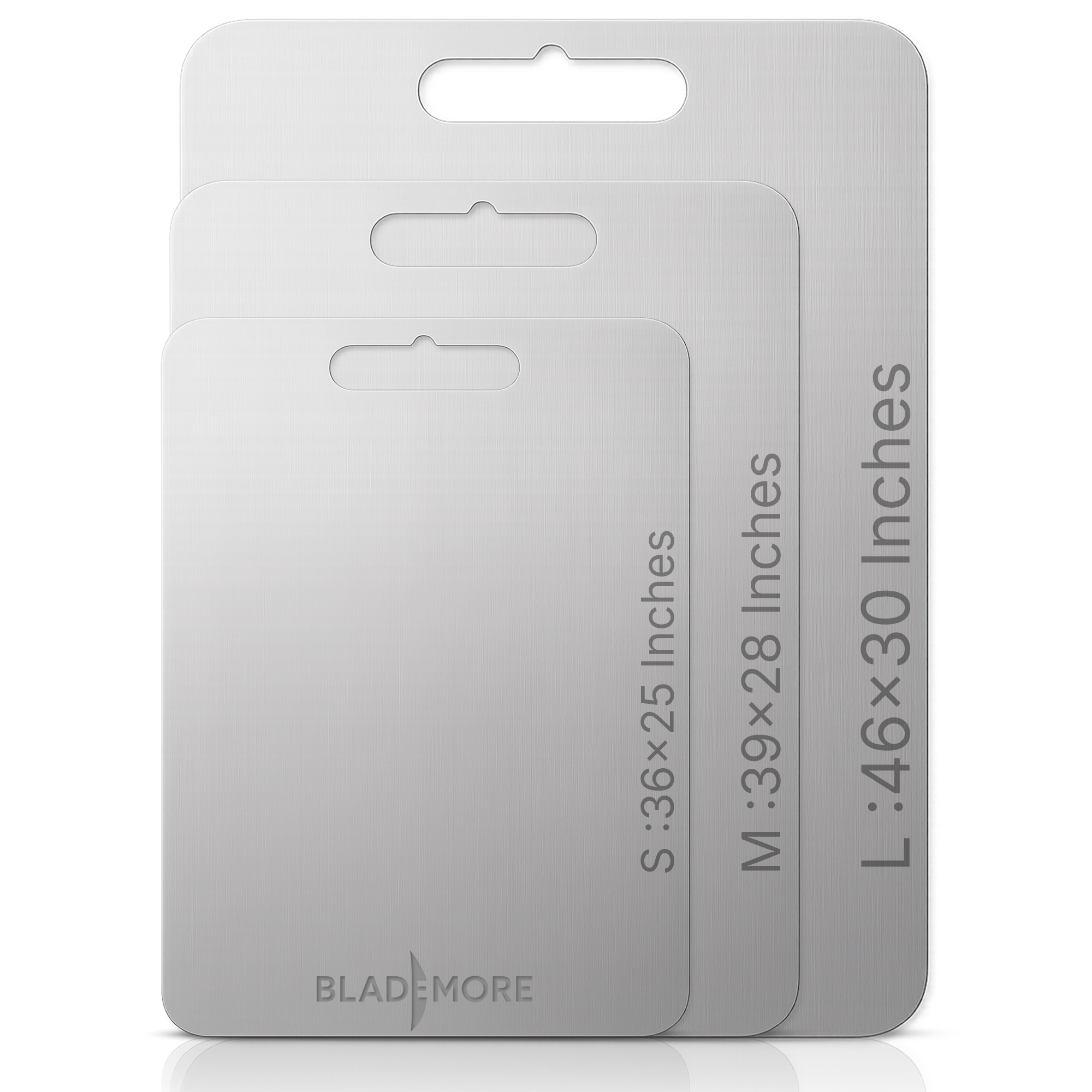 Titanium Cutting Board for Meat, Vegetables & Fruit – 36” x 25”, 1.5mm Thick, Durable & Rust-Resistant