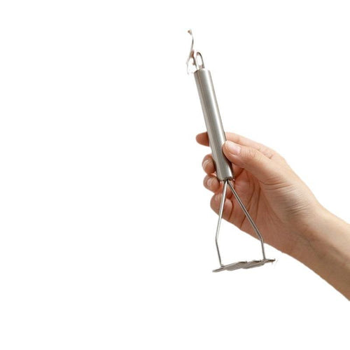 Stainless Steel Potato Masher Heavy Duty Wire Food Masher Tool for Mashed Potatoes, Avocado, Vegetables & Beans , Durable Kitchen Gadget with Comfortable Handle, Easy to Clean Dishwasher Safe