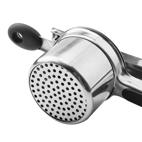 Heavy-Duty Stainless-Steel Kitchen Potato Ricer and Masher