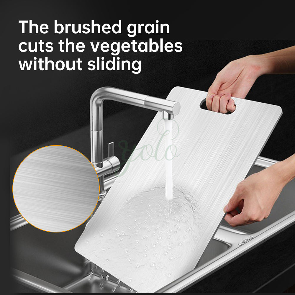 Titanium Cutting Board for Meat, Vegetables & Fruit – 36” x 25”, 1.5mm Thick, Durable & Rust-Resistant